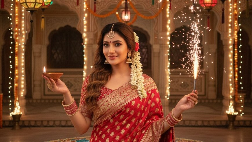 Diwali meets AI: 1990s-style AI portraits trending