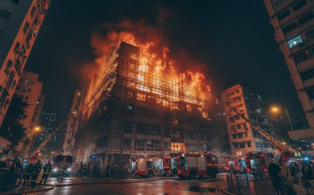 Tragedy in Tai Po: 13 Dead as Inferno Engulfs Hong Kong High-Rise Complex