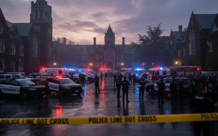 Manhunt Underway: 2 Dead, 9 Injured in Shooting at Brown University During Finals