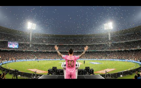 Lionel Messi’s ‘GOAT’ Tour in India: From Kolkata Chaos to Mumbai Frenzy