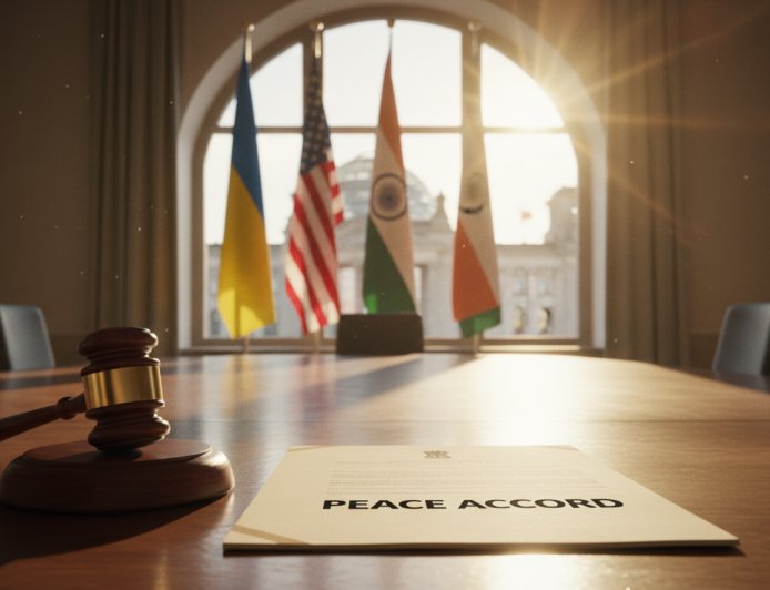 Ukraine Peace Talks: India Monitors Critical Berlin Summit as Zelenskyy Meets US Envoys