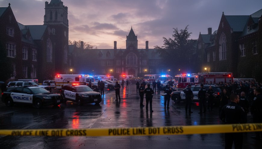 Manhunt Underway: 2 Dead, 9 Injured in Shooting at Brown University During Finals