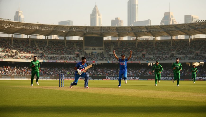 U19 Asia Cup Live: India Sets 241 Target for Pakistan Amid 'No Handshake' Tension