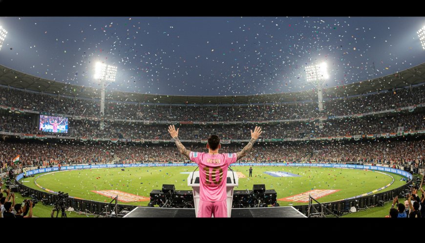 Lionel Messi’s ‘GOAT’ Tour in India: From Kolkata Chaos to Mumbai Frenzy